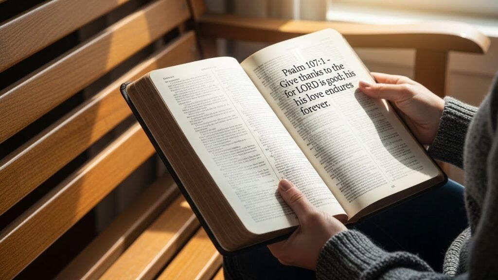 thank you god bible verse