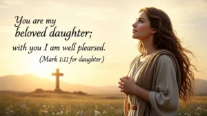 you are my beloved daughter bible verse
