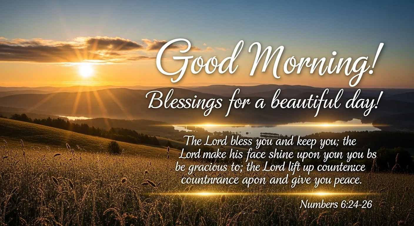 Good Morning Blessings for Calmness
