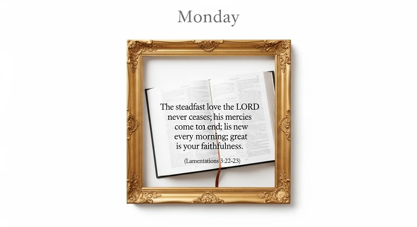 Monday Blessings With Bible Verse Images