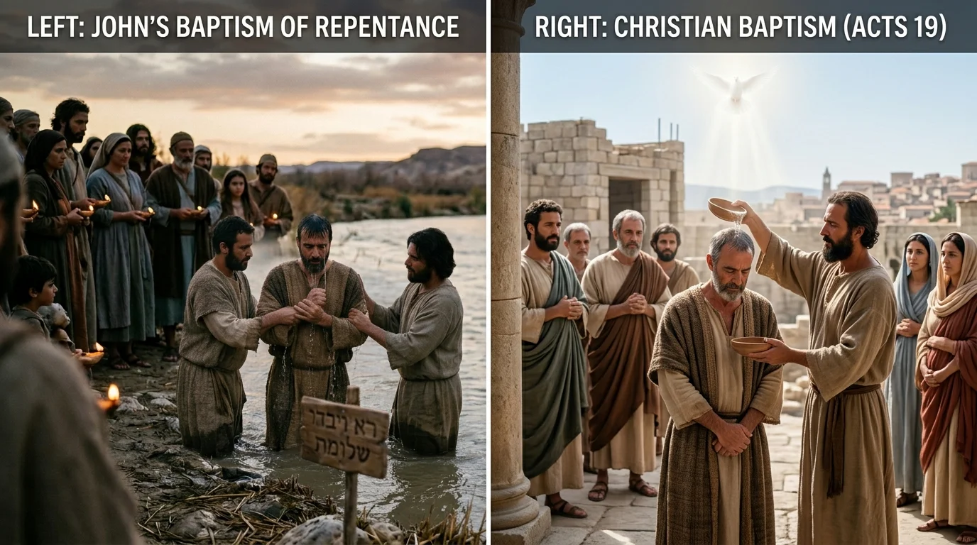 A Group in Acts Received Baptism Twice