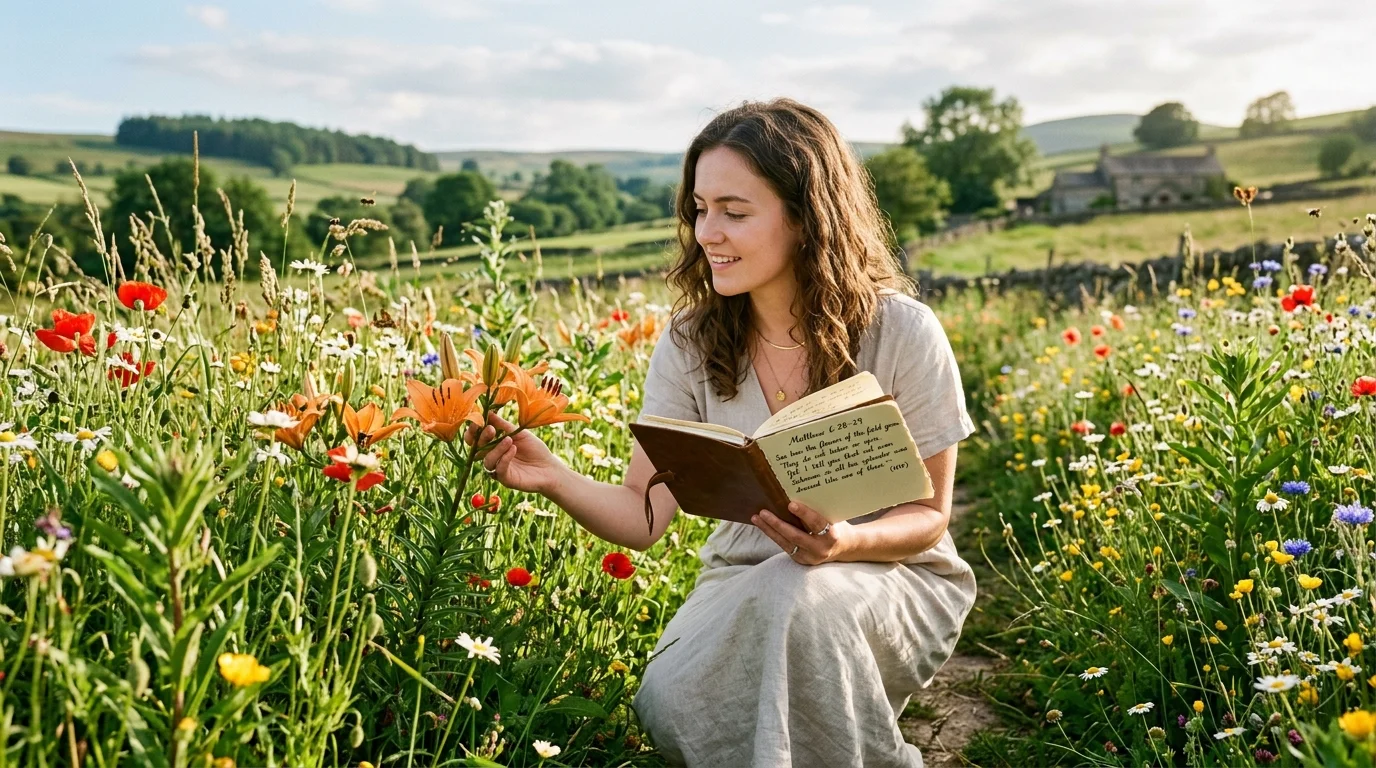 Bible Verses About Flowers Beauty