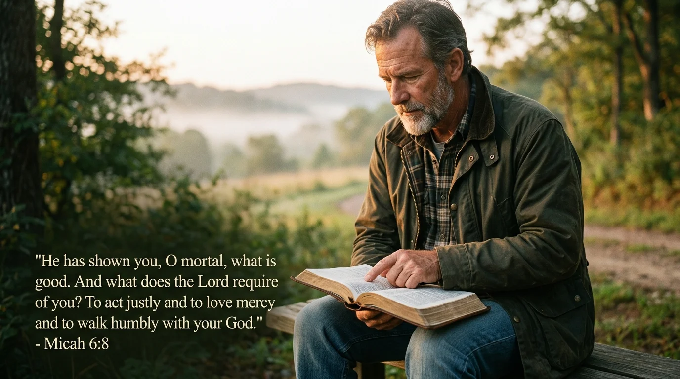 Characteristics of a Godly Man Bible Verses