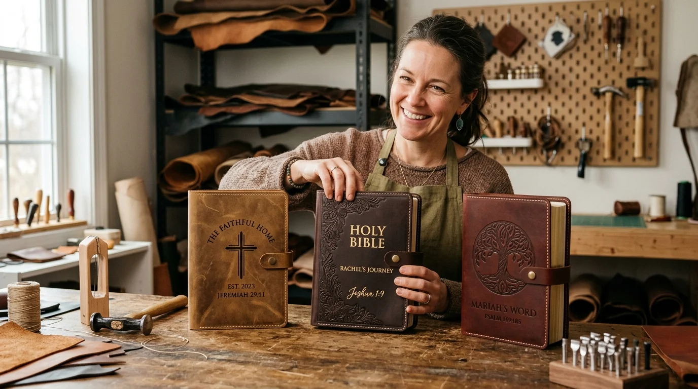 Personalized Bible Cover with Name