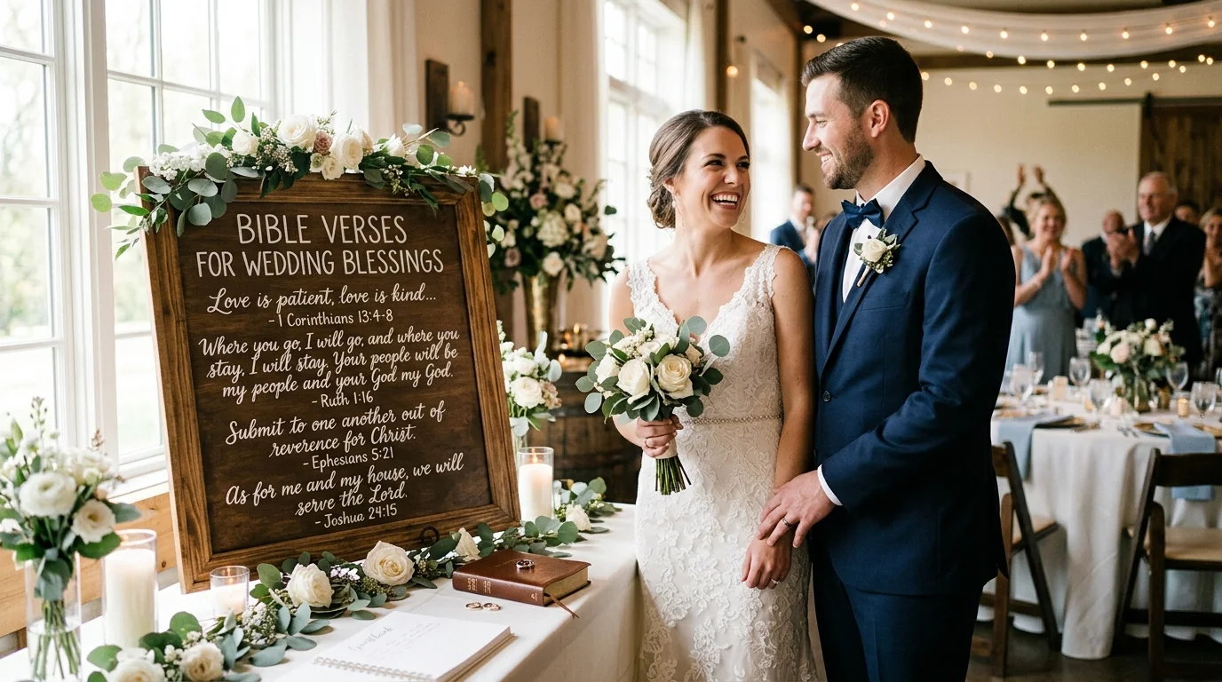 Short Bible Verses for Wedding Blessings