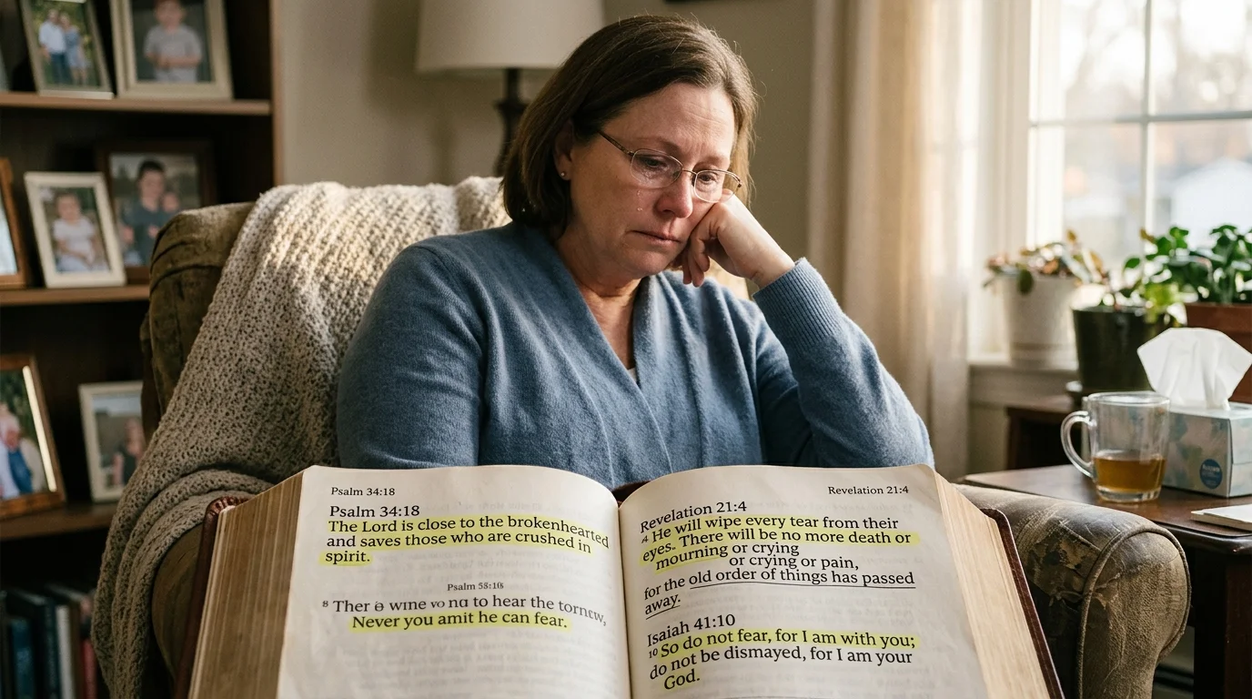 Short Bible Verses to Comfort a Grieving Mother