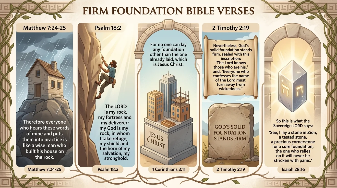 The Importance of a Firm Foundation