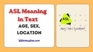 ASL Meaning in Text