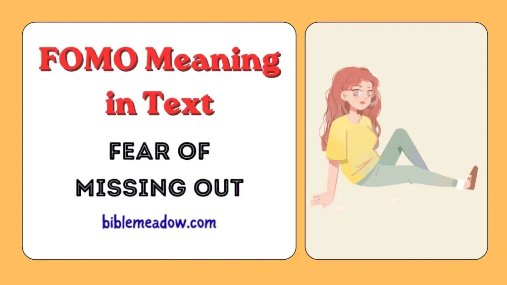 FOMO Meaning in Text