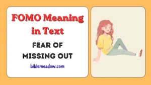 FOMO Meaning in Text