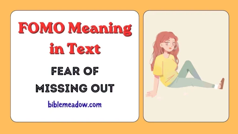 FOMO Meaning in Text