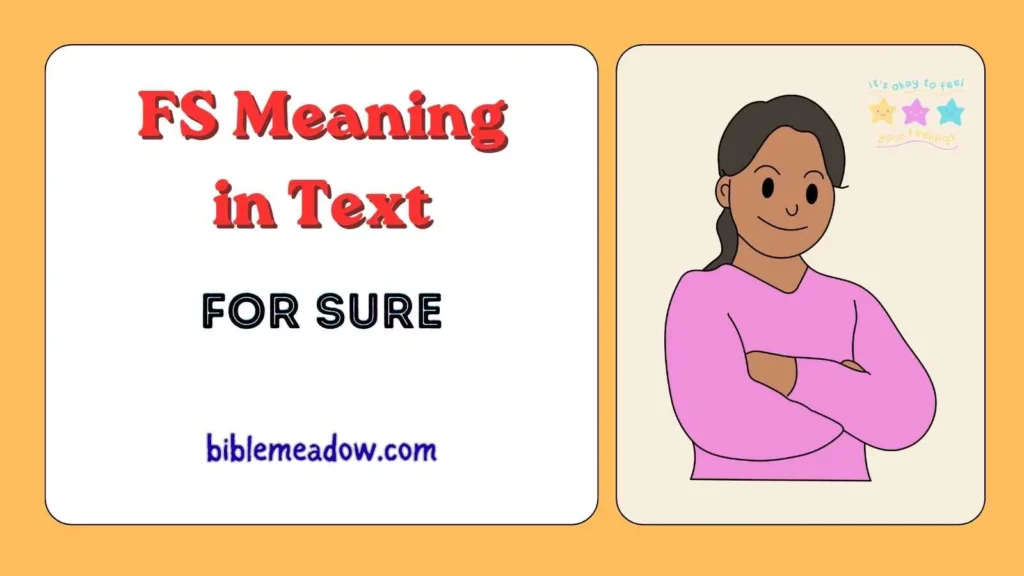 FS Meaning in Text