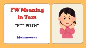 FW Meaning in Text