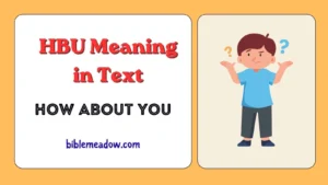 HBU Meaning in Text