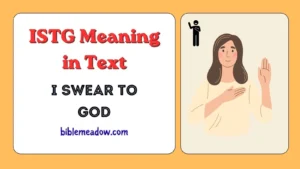 ISTG Meaning in Text