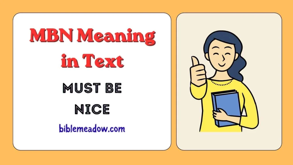 MBN Meaning in Text