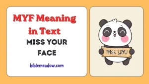 MYF Meaning in Text