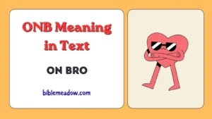 ONB Meaning in Text