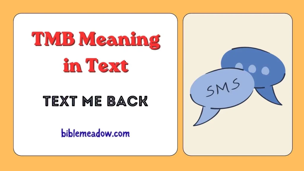 TMB Meaning in Text