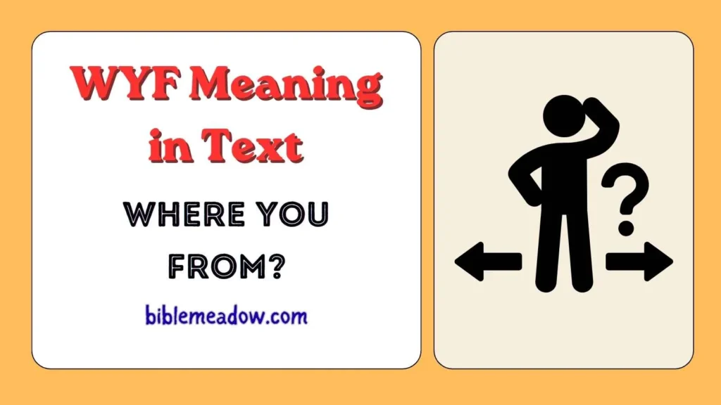 WYF Meaning in Text
