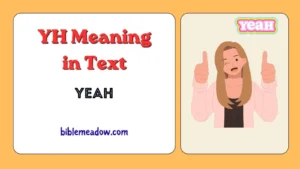 YH Meaning in Text
