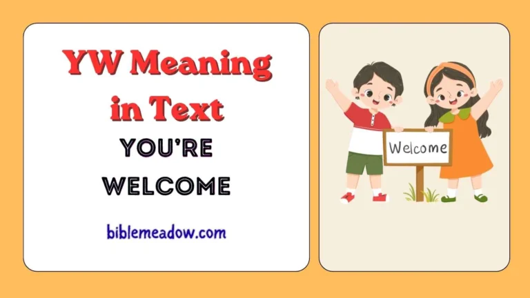 YW Meaning in Text