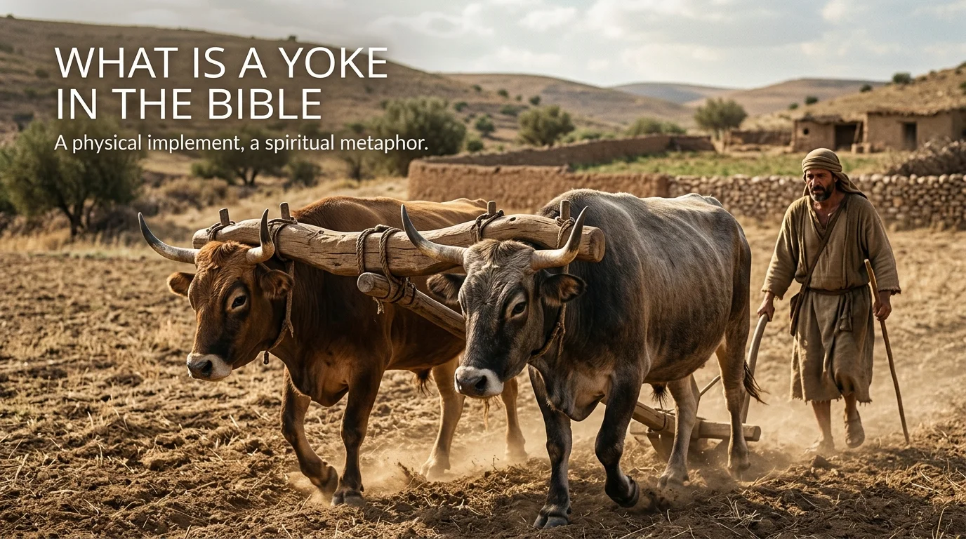 The Yoke as a Tool of Work