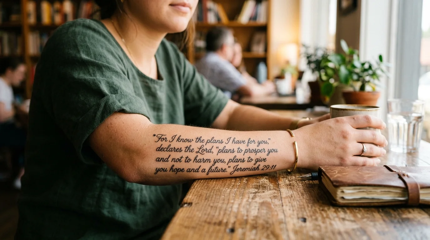 Unique Bible Verse Tattoos for Guys