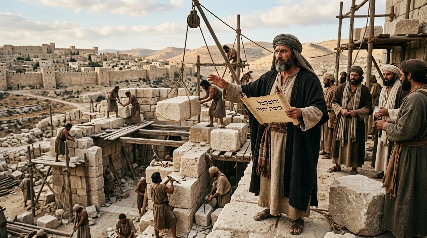 Who Is Zerubbabel in Zechariah 4