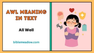 AWL Meaning in Text