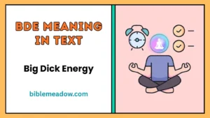 BDE Meaning in Text