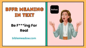 BFFR Meaning in Text