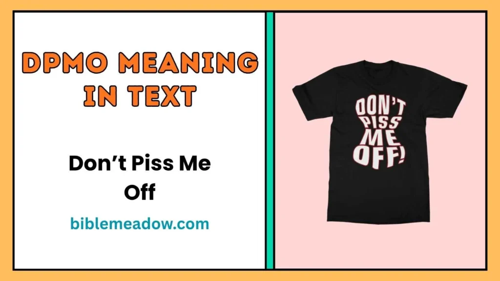 DPMO Meaning in Text