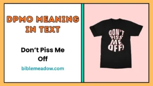 DPMO Meaning in Text