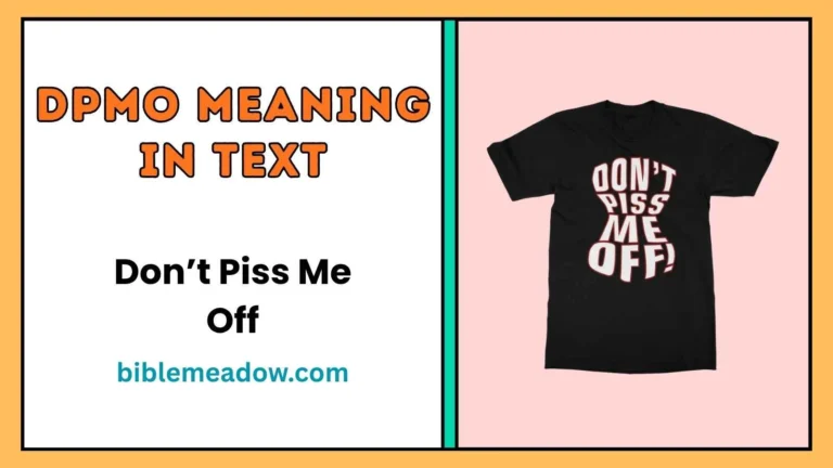 DPMO Meaning in Text