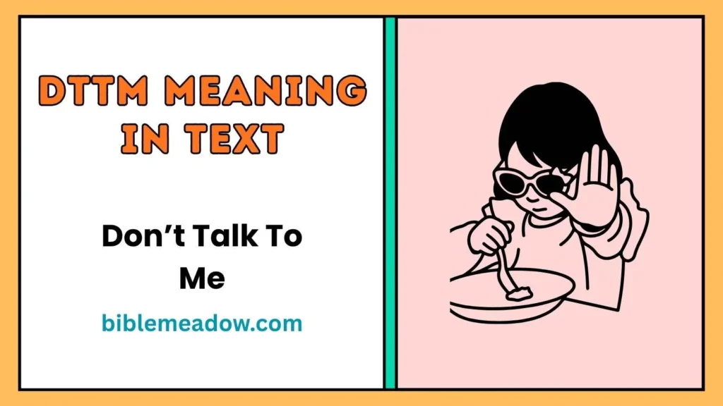 DTTM Meaning in Text