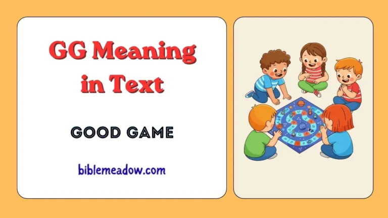 GG Meaning in Text