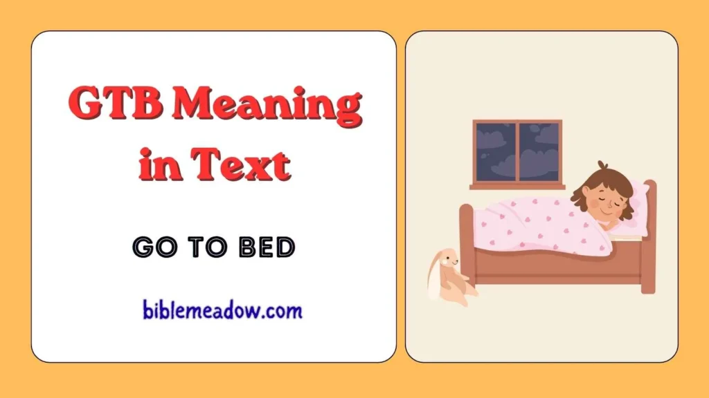 GTB Meaning in Text