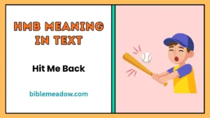 HMB Meaning in Text