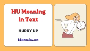 HU Meaning in Text