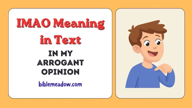 IMAO Meaning in Text