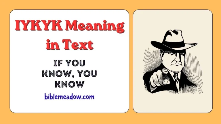 IYKYK Meaning in Text