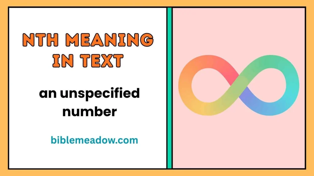 Nth Meaning in Text