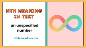 Nth Meaning in Text