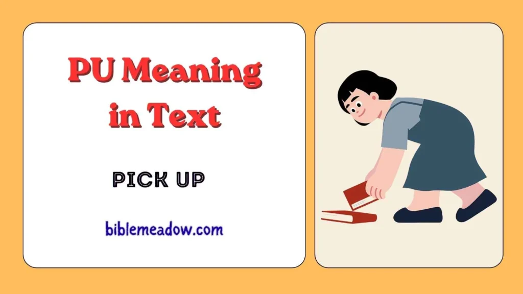 PU Meaning in Text