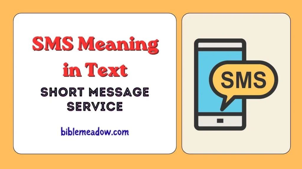 SMS Meaning in Text