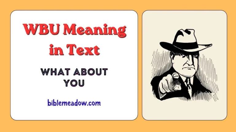 WBU Meaning in Text