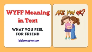 WYFF Meaning in Text